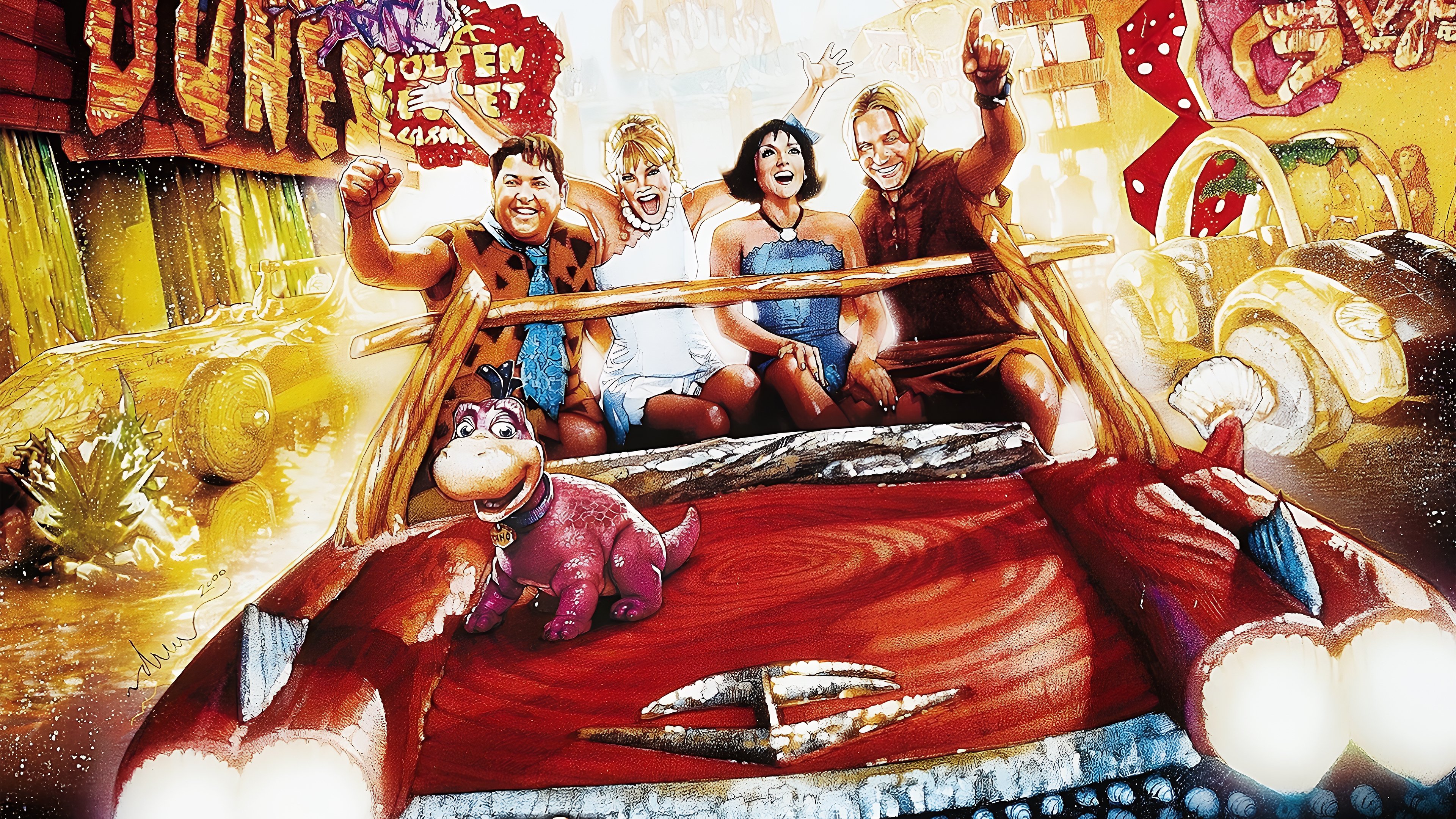 Gia Đình Flintstones ở Viva Rock Vegas